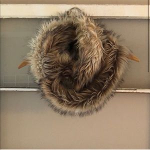 Mossimo Faux Fur Infinity Scarf